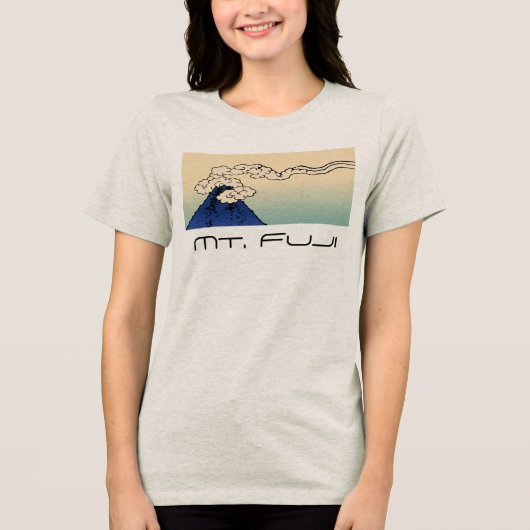 Tshirt Paysage Mt. Fuji (Recto)