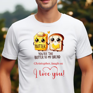 TShirt personnalisé drôle d'amour de nourriture po