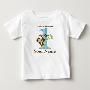 Tshirt personnalisé pour le premier anniversaire d