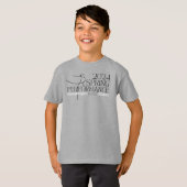Tshirt pour enfants de performance printemps 2024 (Devant entier)