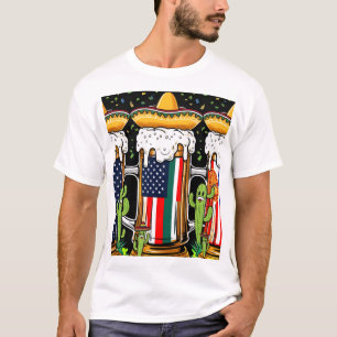 TSHIRT POUR LES MEXICAINS QUI VIVENT AUX USA