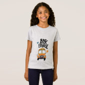 Tshirt Retour à l'école avec Bus (Devant entier)