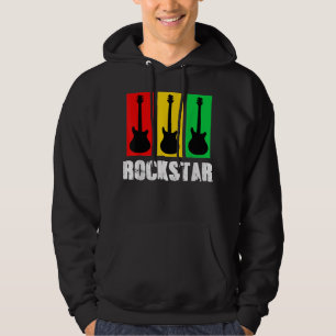 Tshirt Rockstar Kids Guitare Vintage