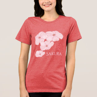 Tshirt Sakura japonais féminin
