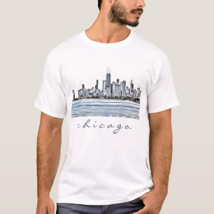 Tshirt Skyline de Chicago