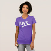 Tshirt slim LWV pour femmes (Devant entier)