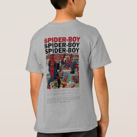 tshirt spiderman (Dos)