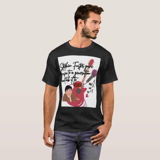 Tshirt Stephen fosters  (Devant entier)