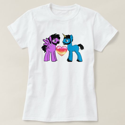 TShirt taille femme Brony barbu (Design devant)