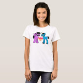 TShirt taille femme Brony barbu (Devant entier)