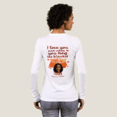 TShirt Tri-Blend 'Pour toujours mon Valentin' (Verso complet)