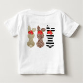Tshirt Trio Rabbit de Pâques (Dos)