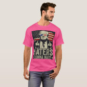 Tshirt Trump Hatters va haïr (Devant entier)