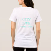 Tshirt Turquoise Victorien (Verso)