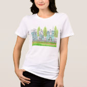 Tshirt Turquoise Victorien (Recto)