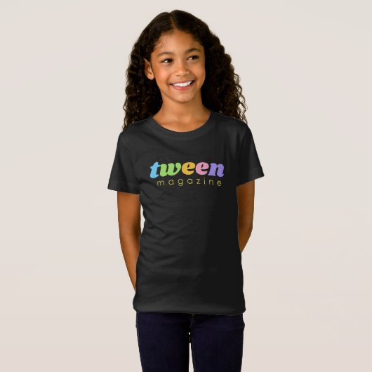 Tshirt Tween Magazine pour filles (Devant entier)