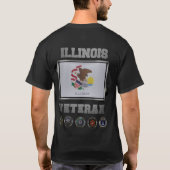 Tshirt vétéran de l'Illinois (Dos)