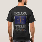 Tshirt vétéran Indiana (Dos)