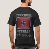 Tshirt vétéran Tennessee (Dos)