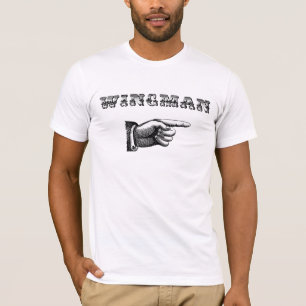 Tshirt Wingman de style vintage