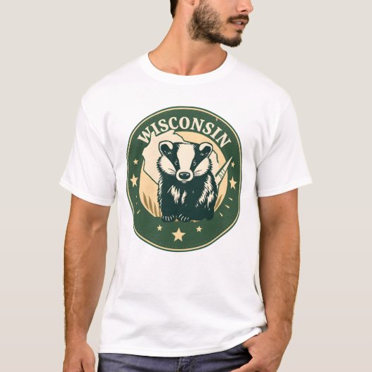 Tshirt Wisconsin V05 (Devant)