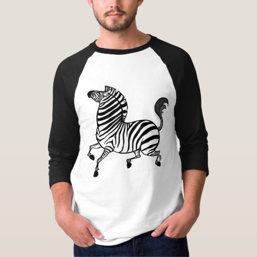 Tshirt Zebra 3 Raglan (Devant)