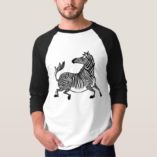 Tshirt Zebra 4 Raglan (Devant)
