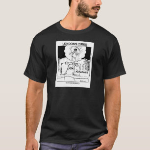 TShirts de Cartoons de Londons Times