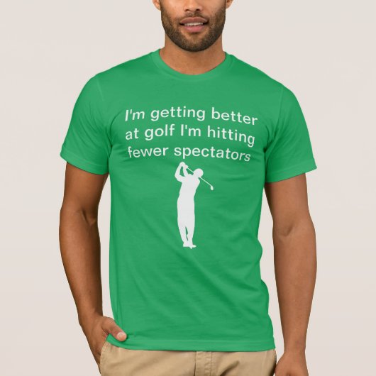 Tshirts de golf amusants (Devant)