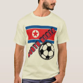 Tshirts du monde de football de CORÉE DU NORD (Devant)