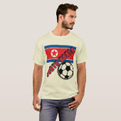 Tshirts du monde de football de CORÉE DU NORD (Devant entier)