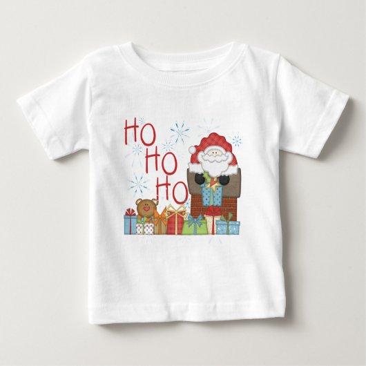 Tshirts et cadeaux père Noël Ho Ho Ho (Devant)