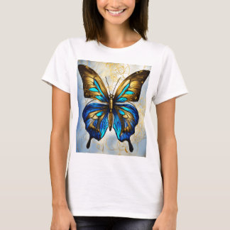 Tshirts Papillon imprimés pour filles