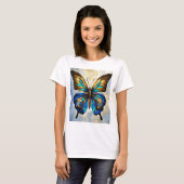 Tshirts Papillon imprimés pour filles (Devant entier)