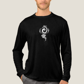 TSI (Taoist Studies Institute) Simple Initials - Tri-Blend Shirt