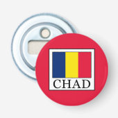Tsjaad Button Flesopener (Voorkant)