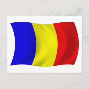 Tsjaad Vlag Ansichtkaart Briefkaart