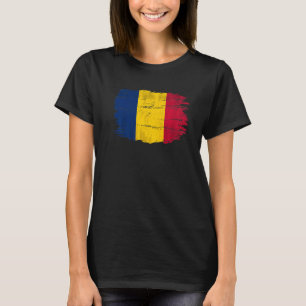  Tsjaad vlag voor Tsjaad T-shirt