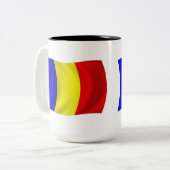 Tsjad Vlag Mok (Voorkant links)