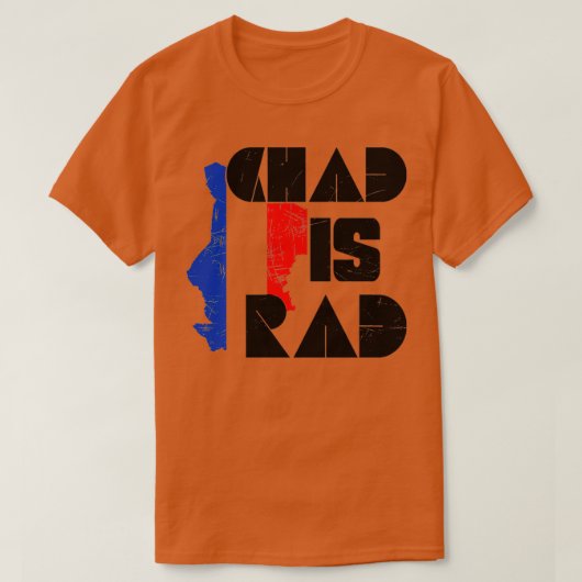 tsjadrad t-shirt (Design voorkant)