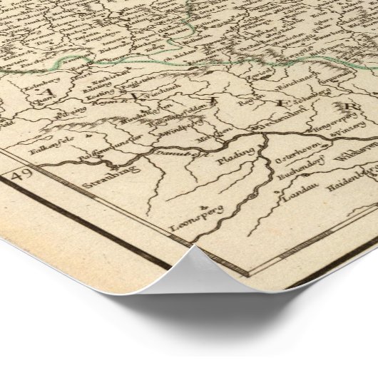 Tsjechië 3 poster (Hoek)