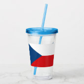 Tsjechië Acryl Drinkbeker (Achterkant)