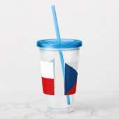 Tsjechië Acryl Drinkbeker (Links)
