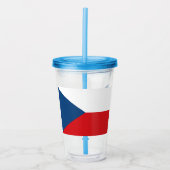 Tsjechië Acryl Drinkbeker (Voorkant)