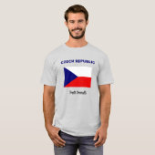 Tsjechië, de waarheid prevaleert t-shirt (Voorkant volledig)