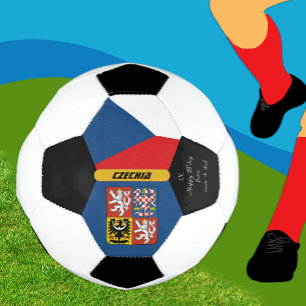Tsjechië gepersonaliseerd, vlag, foto Voetbal