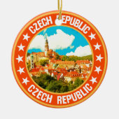 Tsjechië Keramisch Ornament (Voorkant)