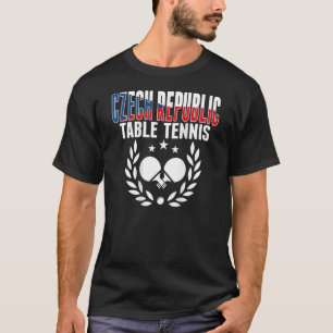 Tsjechië pingpong Tsjechische Tennis Super T-shirt