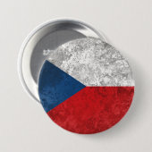 Tsjechië Ronde Button 7,6 Cm (Voorkant /achterkant)