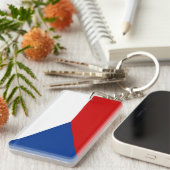 Tsjechië Sleutelhanger (Voorkant Rechts)